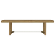 Arini 5-piece Extension Leaf Dining Table Set Sand Wash and Black - 108931-S5B