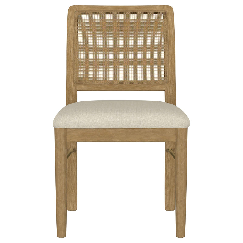 Arini 7-piece Round Dining Room Table Set Sand Wash - 108930-S7W