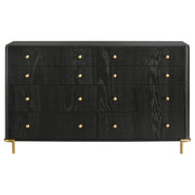 Arini 8-drawer Dresser Black - 224333