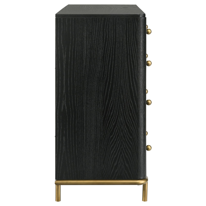 Arini 8-drawer Dresser Black - 224333