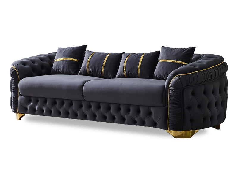 Arizona 92" Wide Tufted Sofa - Sofas