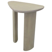 Arjona Contemporary Triangular End Table with Oak Veneer Honey Oak - 701667