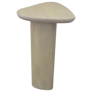 Arjona Contemporary Triangular End Table with Oak Veneer Honey Oak - 701667