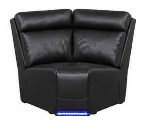 Arkansas Black Sectional - R385-SEC