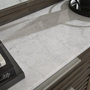 Arkenton Grayish Brown Dresser and Mirror - B786B1