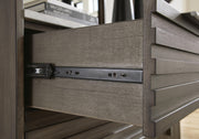 Arkenton Grayish Brown Dresser and Mirror - B786B1