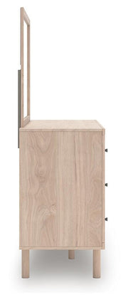 Arloster Full Panel Storage Bed, Dresser, Mirror and Nightstand - PCB1566B17