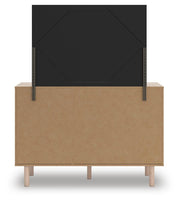 Arloster Tan Dresser and Mirror - PCB1566B1