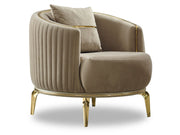 Armoni 3-pieces (Sofa & Loveseat & Chair) Livingroom Set Beige in Beige - 101-ARM-LV260-321