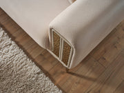 Armoni Elf 3-pieces (Sofa & Loveseat & Chair) Livingroom in White - Grey - 200-ELIF-ARM-A535-321