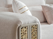 Armoni Elf Convertible Loveseat in Beige - 200-ELIF-ARM-A530-2