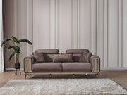 Armoni Elf Convertible Loveseat in Grey - 200-ELIF-ARM-A535-2