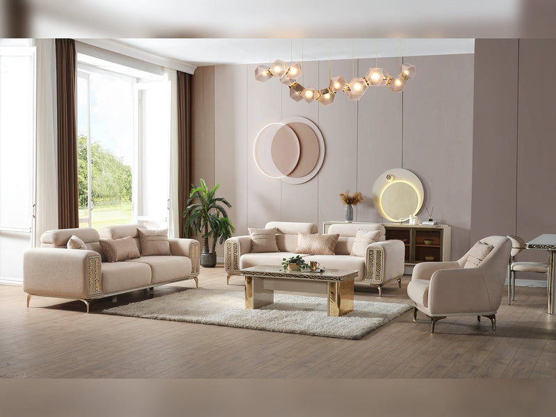 Armoni Elf Convertible Loveseat in Grey - 200-ELIF-ARM-A535-2