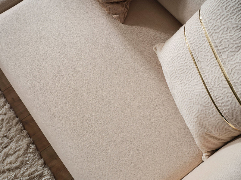 Armoni Elf Convertible Sofa in Beige - 200-ELIF-ARM-A530-3