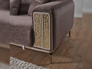 Armoni Elf Convertible Sofa in Grey - 200-ELIF-ARM-A535-3