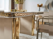 Armoni Elf Diningroom (Consol With Mirror & Dining Table & 6 Dining Chair) - 200-ELIF-ARM-A532-DT-6-SET