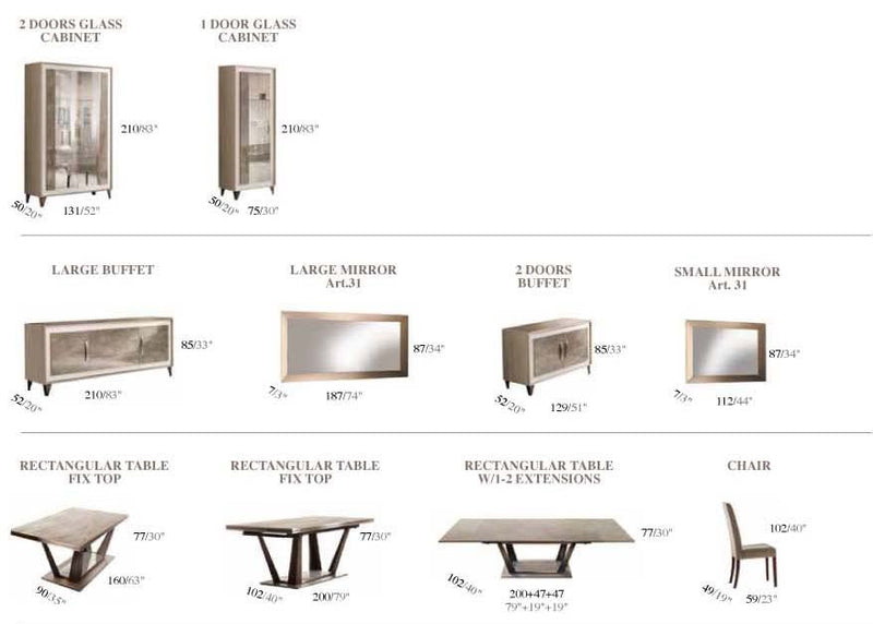 Arredoambra Dining Chair By Arredoclassic - DMV FurnitureDining Chair