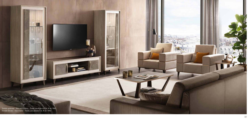 Arredoambra Entertainment Center By Arredoclassic, Italy Set - DMV Furniture
