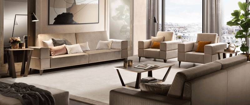 Arredoambra Living By Arredoclassic, Italy Set - DMV Furniture