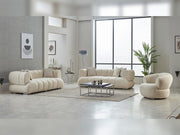 Arthur 3-pieces (Sofa & Loveseat & Chair) Livingroom in Black - 200-SIM-ART-ERATO16-321