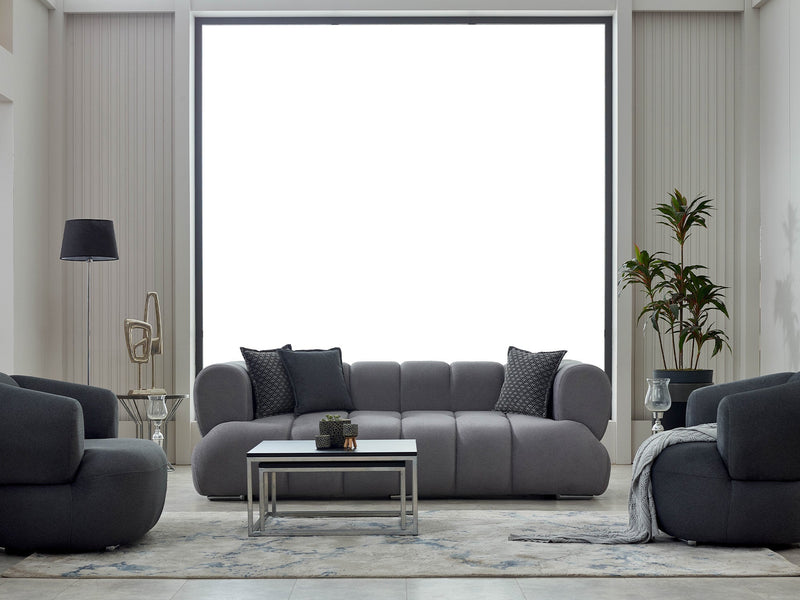 Arthur 3-pieces (Sofa & Loveseat & Chair) Livingroom in Cream - 200-SIM-ART-ERATO08-321
