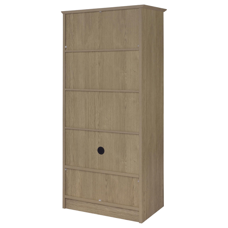 Arvida 2-door Bedroom Wardrobe Storage Cabinet Armoire Latte - 950443