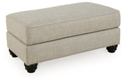 Asanti Sofa, Loveseat, Chair and Ottoman in Fog - PKG012990