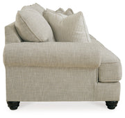 Asanti Sofa, Loveseat, Chair and Ottoman in Fog - PKG012990