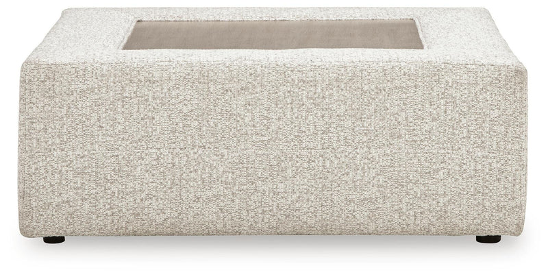 Ashbourne Estate Snowstone Oversized Accent Ottoman - PC6600408