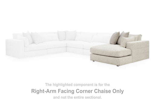 Ashbourne Estate Snowstone Right-Arm Facing Corner Chaise - PC6600417