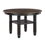 Asher Black/Brown Round 5 - Piece Dining Room Set - DMV FurnitureDining Room Set