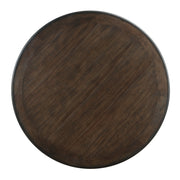 Asher Black/Brown Round 5 - Piece Dining Room Set - DMV FurnitureDining Room Set