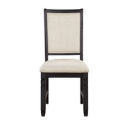 Asher Black/Brown Round 5 - Piece Dining Room Set - DMV FurnitureDining Room Set