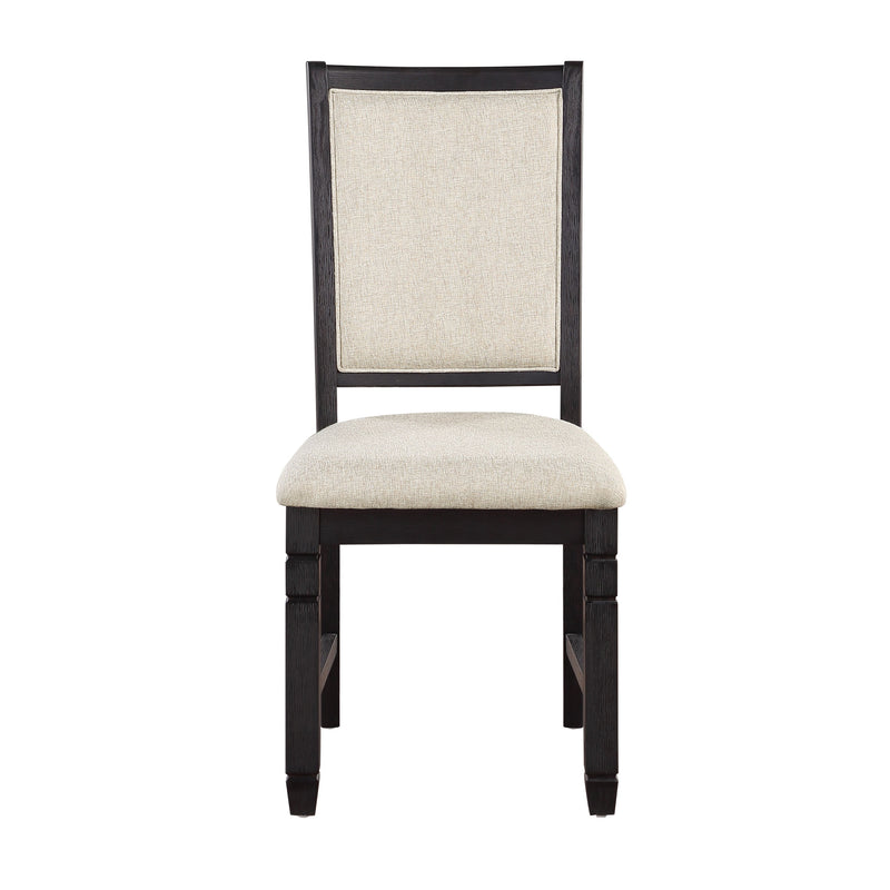 Asher Black/Brown Round 5 - Piece Dining Room Set - DMV FurnitureDining Room Set