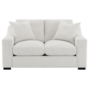 Ashlyn Fabric Upholstered Track Arm Loveseat Sand - 552092