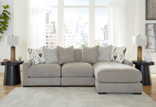 Aslan Court Pebble 3 - Piece RAF Chaise Sectional - DMV FurnitureSectional