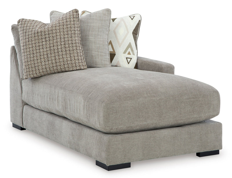 Aslan Court Pebble 3 - Piece RAF Chaise Sectional - DMV FurnitureSectional