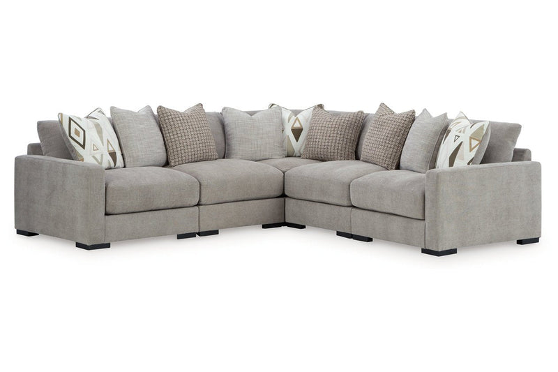 Aslan Court Pebble 5 - Piece Sectional - DMV FurnitureSectional