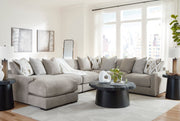 Aslan Court Pebble 6 - Piece LAF Chaise Sectional - DMV FurnitureSectional