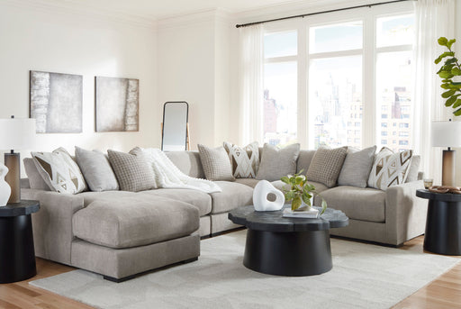 Aslan Court Pebble 6 - Piece LAF Chaise Sectional - DMV FurnitureSectional