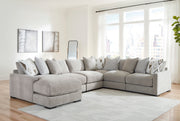 Aslan Court Pebble 6 - Piece LAF Chaise Sectional - DMV FurnitureSectional