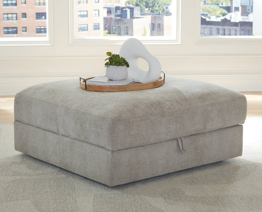 Aslan Court Pebble Ottoman With Storage - DMV Furniture