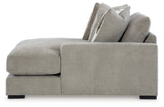 Aslan Court Pebble Right-Arm Facing Corner Chaise - 2030517