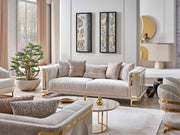 Asos Stationary Sofa in Cream - 200-SAN-ASO-3