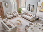 Asos Stationary Sofa in Cream - 200-SAN-ASO-3
