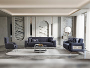 Aspendos 3-pieces (Sofa & Loveseat & Chair) Livingroom Set in Anthracite - 200-ST-ASP-ANKA154-321