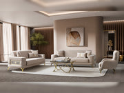 Aspendos 3-pieces (Sofa & Loveseat & Chair) Livingroom Set in Anthracite - 200-ST-ASP-ANKA154-321