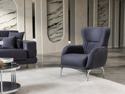Aspendos Chair in Anthracite - 200-ST-ASP-ANKA154-B