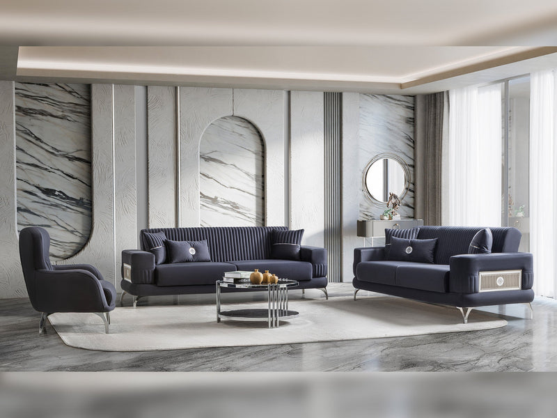 Aspendos Convertible Loveseat in Beige - 200-ST-ASP-ANKA529-2