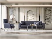 Aspendos Convertible Sofa in Anthracite - 200-ST-ASP-ANKA154-3